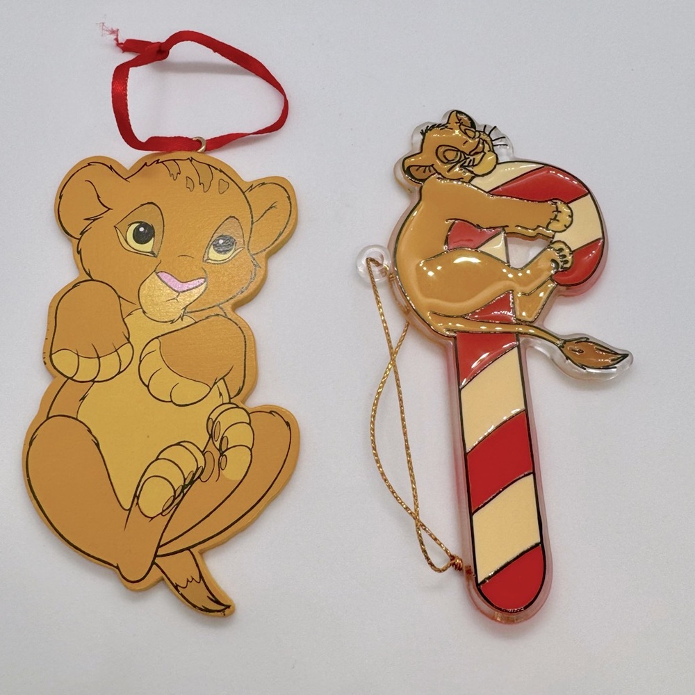 Vintage Disney’s Lion King 2 Simba Ornaments